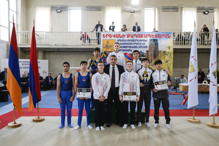 Final stage of “Yerevan Open” International Gymnastics Tournament Held in Yerevan