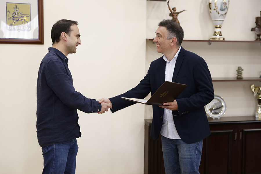 Yerevan Mayor’s Thanksgiving Diploma for Contribution and Devoted Activity in Urban Development Sphere