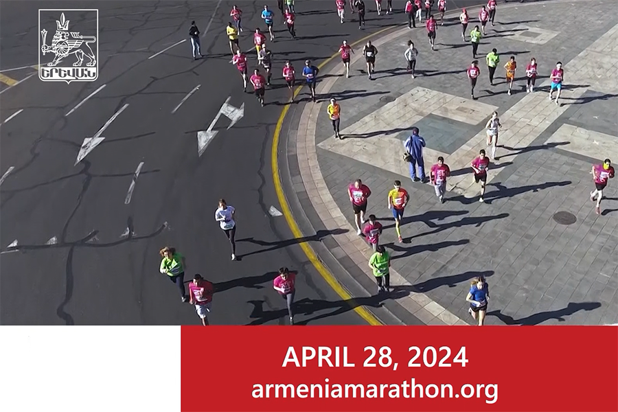 This year annual “Yerevan Marathon” is held on April 28