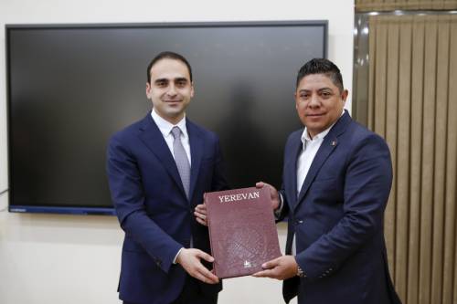 Мэр Еревана принял делегацию во главе с губернатором штата Сан-Луис-Потоси
