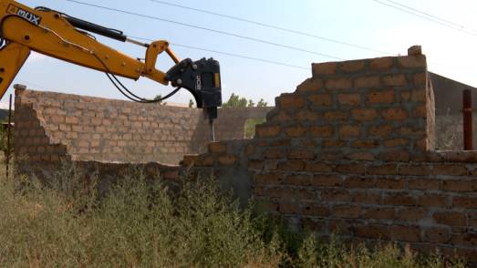 Աջափնյակ վարչական շրջանում առանց հողօգտագործման իրավունքի ապօրինի շինություններ են քանդվել