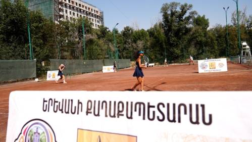 Tennis tournament in Yerevan