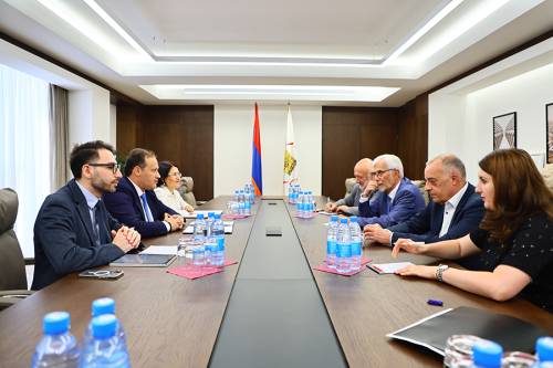 Yerevan Deputy Mayor Sargis Madatyan Met with Representatives of the German Red Cross