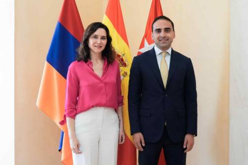 Yerevan Mayor Tigran Avinyan Met with the President of the Community of Madrid, Isabel Díaz Ayuso