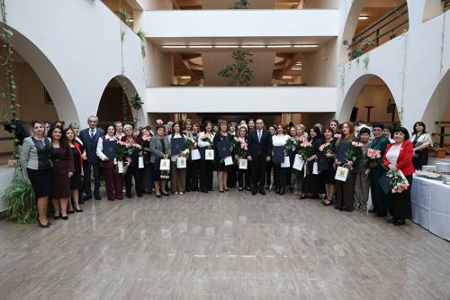 Certificates of Honor from the Mayor of Yerevan for Outstanding Contribution to the Education of Children