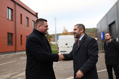 Yerevan First Deputy Mayor Armen Pambukhchyan Visits Waste Recycling Plant in Riga