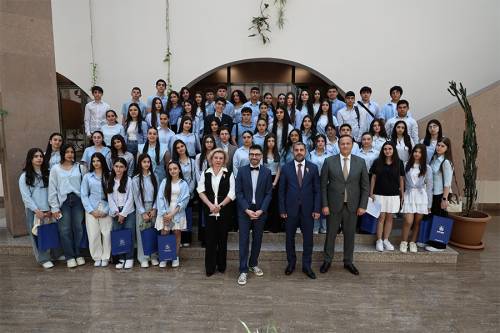 The Traditional "School Council" Meeting Held at Yerevan Municipality