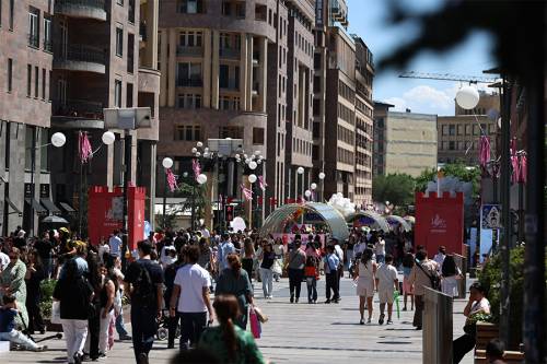 Celebrations in Yerevan on June 1
