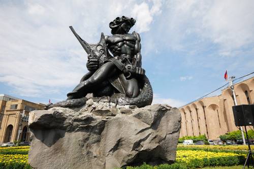"Vahagn Vishapakagh" Statue Has a New Address
